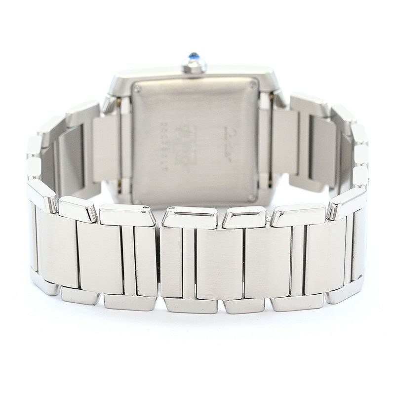 【中古】CARTIER TANK FRANCAISE LARGE MODEL カルティエ タンク フランセーズ LM W51002Q3