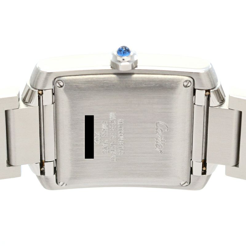 【中古】CARTIER TANK FRANCAISE LARGE MODEL カルティエ タンク フランセーズ LM W51002Q3