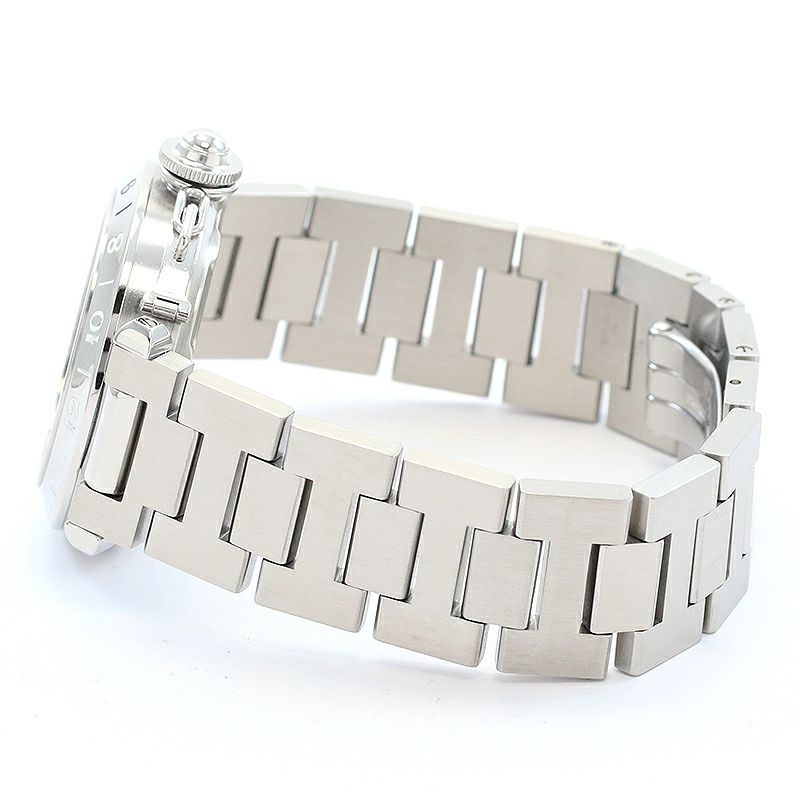 【中古】CARTIER PASHA C DE CARTIER MERIDIAN 35MM カルティエ パシャ C ドゥ カルティエ メリディアン 35MM W31049M7