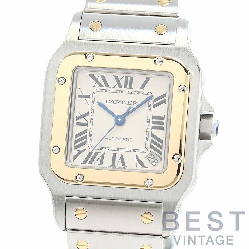 【中古】CARTIER SANTOS GALBEE EXTRA-LARGE MODEL カルティエ サントス ガルベ XL W20099C4