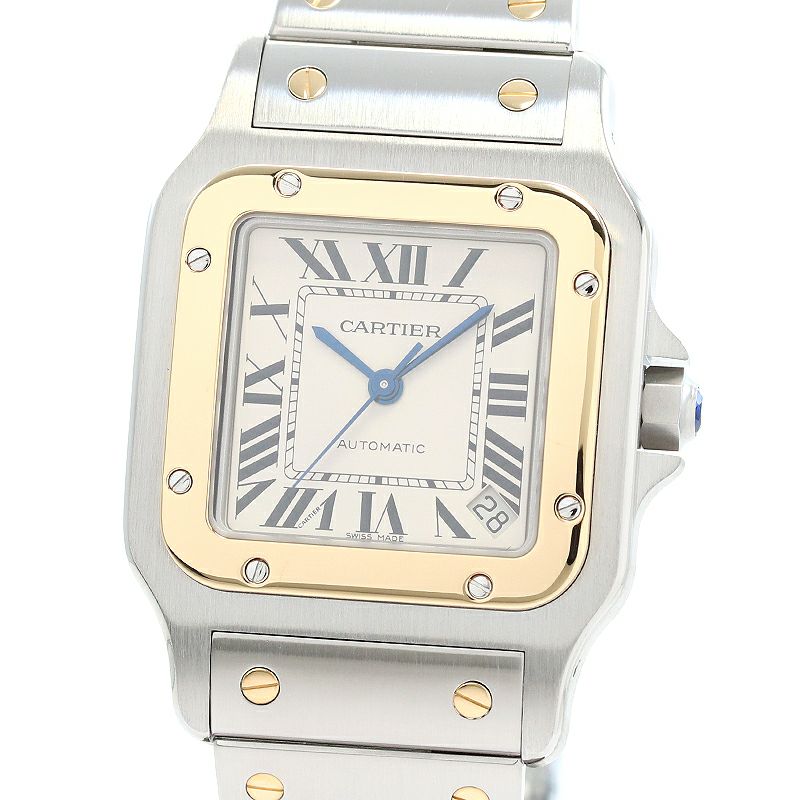 【中古】CARTIER SANTOS GALBEE EXTRA-LARGE MODEL カルティエ サントス ガルベ XL W20099C4