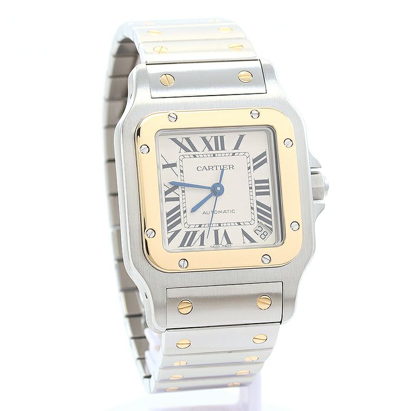 【中古】CARTIER SANTOS GALBEE EXTRA-LARGE MODEL カルティエ サントス ガルベ XL W20099C4