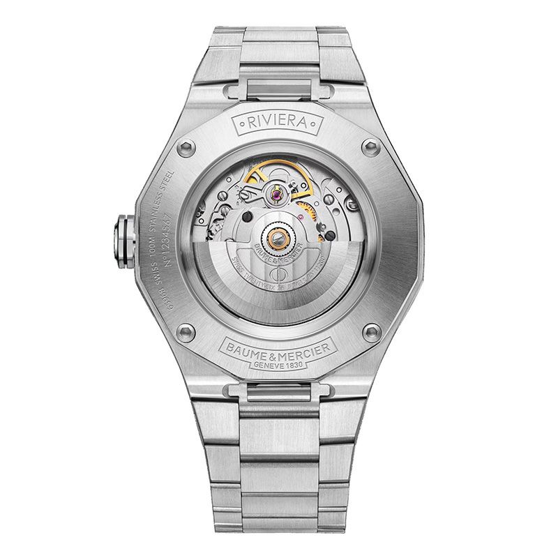 BAUME＆MERCIER Riviera Date White&Black M0A10829 ボーム＆メルシエ