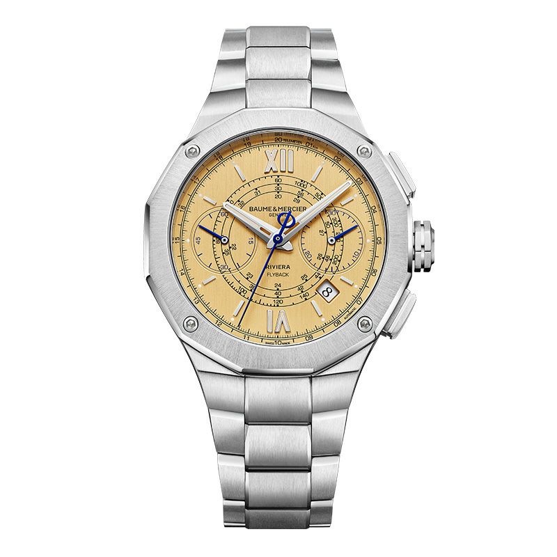 BAUME＆MERCIER <br>Riviera Chronograph Flyback - 41mm M0A10828 <br>ボーム＆メルシエ <br>リビエラ クロノグラフ フライバック - 41mm <br>M0A10828
