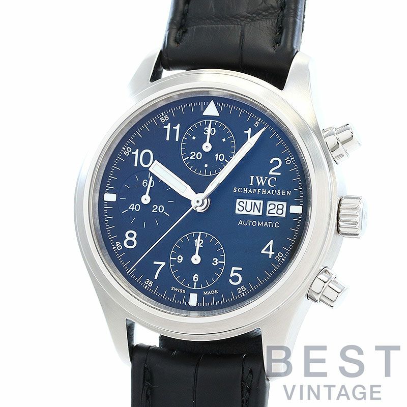 【中古】IWC MECHANICAL FLIEGERUHR CHRONOGRAPH アイ・ダブリュー・シー メカニカル・フリーガー・クロノグラフ / パイロットウォッチ・クロノ・オートマティック IW370603 (3706-003)