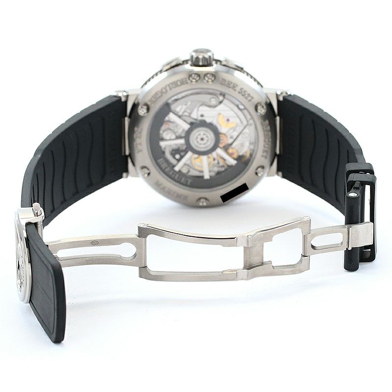 【中古】BREGUET MARINE CHRONOGRAPHE 5527 ブレゲ マリーン クロノグラフ 5527 5527TI/G2/5WV(G5527TIG25WV)