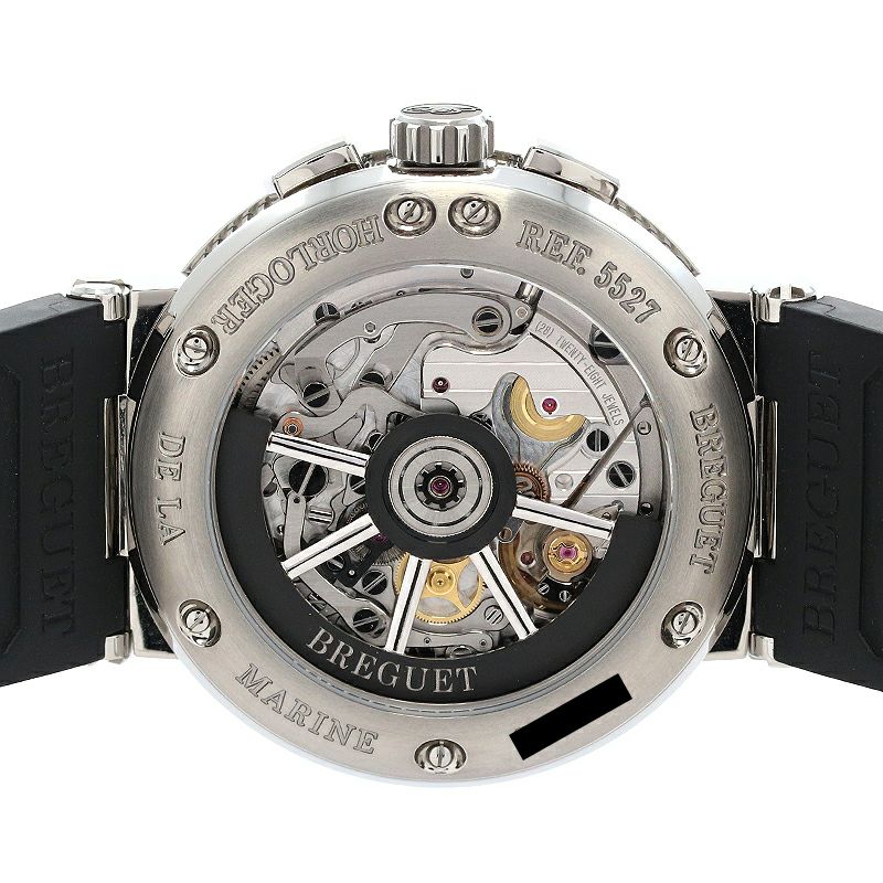 【中古】BREGUET MARINE CHRONOGRAPHE 5527 ブレゲ マリーン クロノグラフ 5527 5527TI/G2/5WV(G5527TIG25WV)