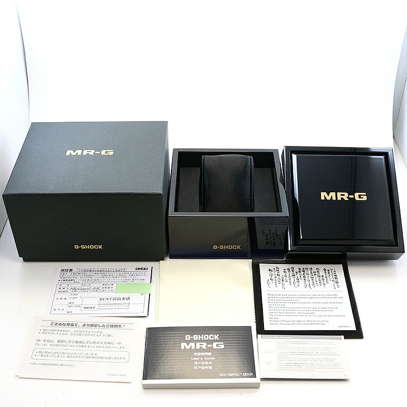 【中古】CASIO G-SHOCK MR-G G2000 SERIES カシオ Gショック MR-G G2000 シリーズ MRG-G2000HT-1AJR