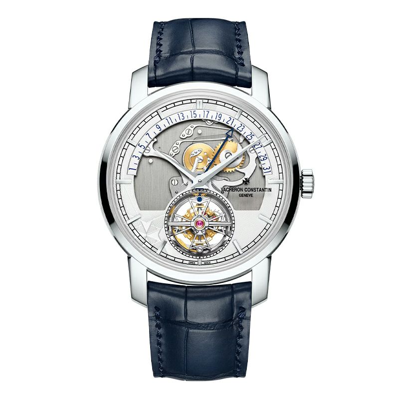 VACHERON CONSTANTIN TRADITIONNELLE TOURBILLON RETROGRADE DATE OPENFACE ヴァシュロン・コンスタンタン トラディショナル ・ トゥールビヨン ・ レトログラード ・ デイト ・ オープンフェイス 6010T/000P-H055