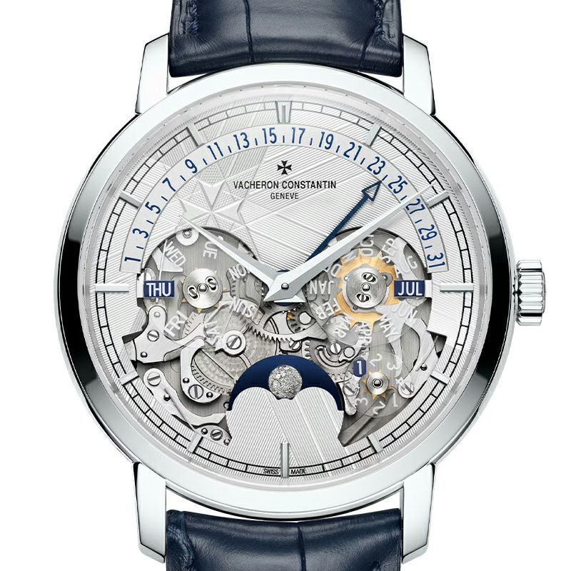 VACHERON CONSTANTIN TRADITIONNELLE PERPETUAL CALENDAR RETROGRADE DATE OPENFACE ヴァシュロン・コンスタンタン トラディショナル ・ パーぺチュアルカレンダー ・ レトログラード ・ デイト ・ オープンフェイス 4030T/000P-H054