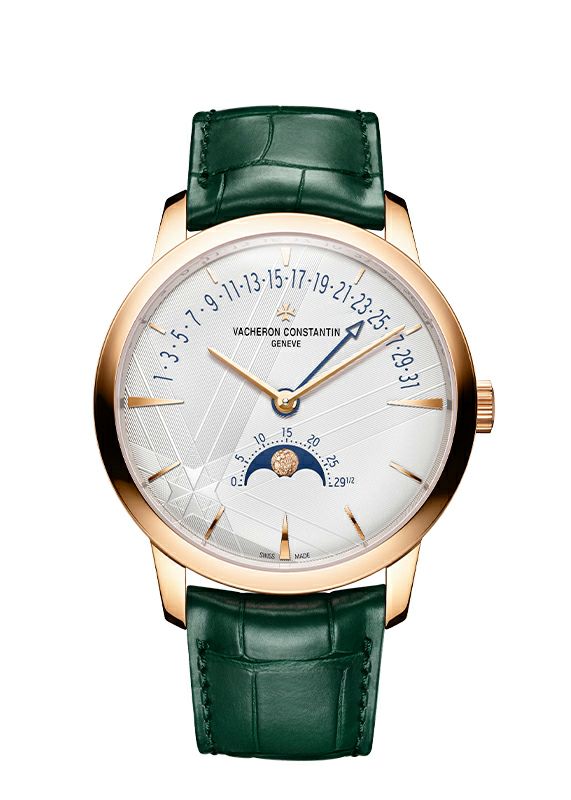 VACHERON CONSTANTIN PATRIMONY MOON PHASE RETROGRADE DATE ヴァシュロン・コンスタンタン パトリモニー ・ ムーンフェイズ ・ レトログラード ・ デイト 4010U/000R-H117