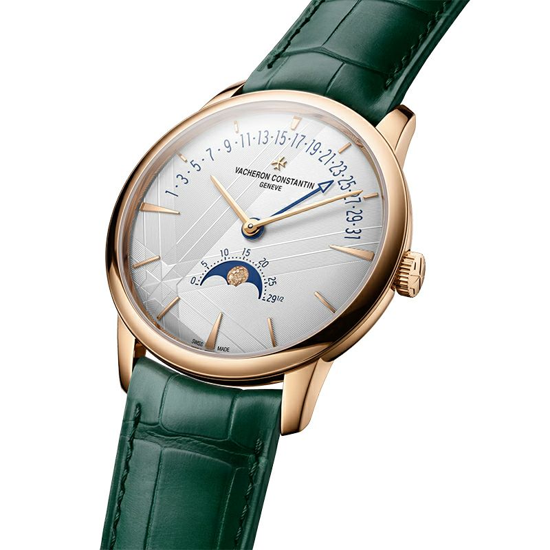 VACHERON CONSTANTIN PATRIMONY MOON PHASE RETROGRADE DATE ヴァシュロン・コンスタンタン パトリモニー ・ ムーンフェイズ ・ レトログラード ・ デイト 4010U/000R-H117