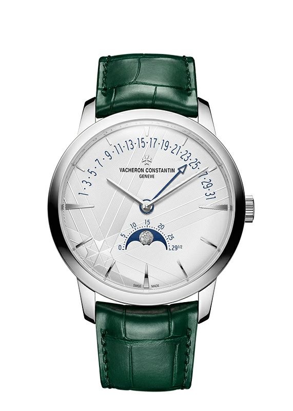 VACHERON CONSTANTIN PATRIMONY MOON PHASE RETROGRADE DATE ヴァシュロン・コンスタンタン パトリモニー ・ ムーンフェイズ ・ レトログラード ・ デイト 4010U/000G-H057