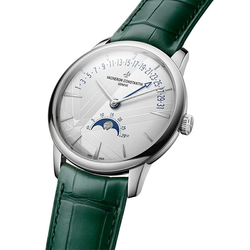 VACHERON CONSTANTIN PATRIMONY MOON PHASE RETROGRADE DATE ヴァシュロン・コンスタンタン パトリモニー ・ ムーンフェイズ ・ レトログラード ・ デイト 4010U/000G-H057