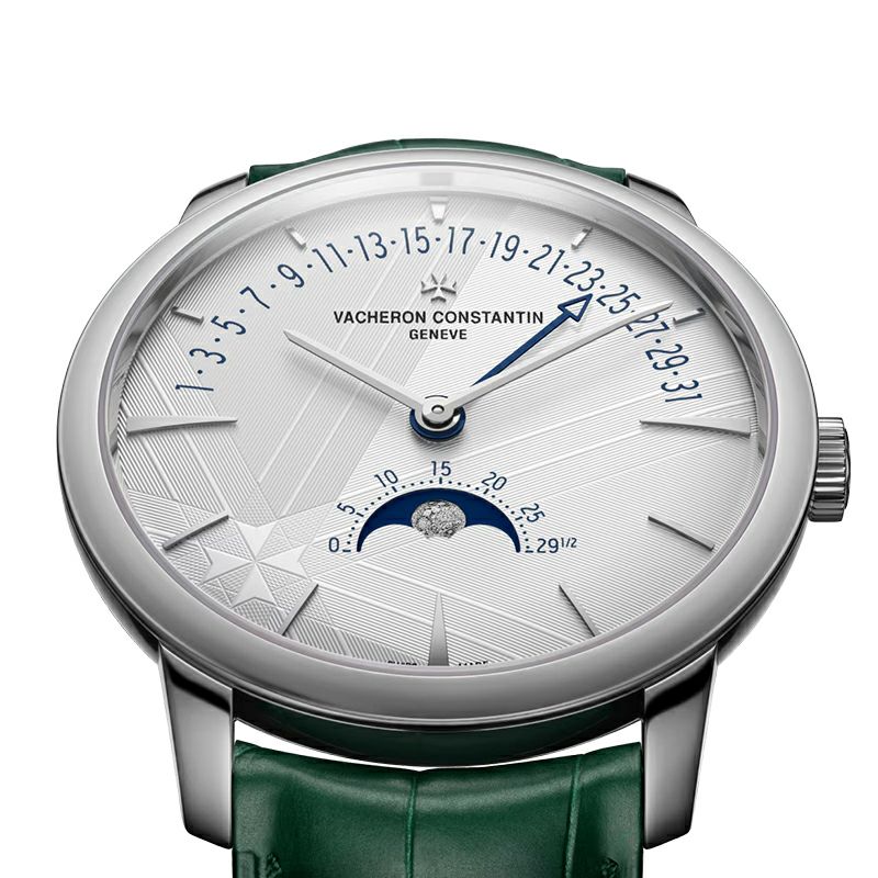 VACHERON CONSTANTIN PATRIMONY MOON PHASE RETROGRADE DATE ヴァシュロン・コンスタンタン パトリモニー ・ ムーンフェイズ ・ レトログラード ・ デイト 4010U/000G-H057