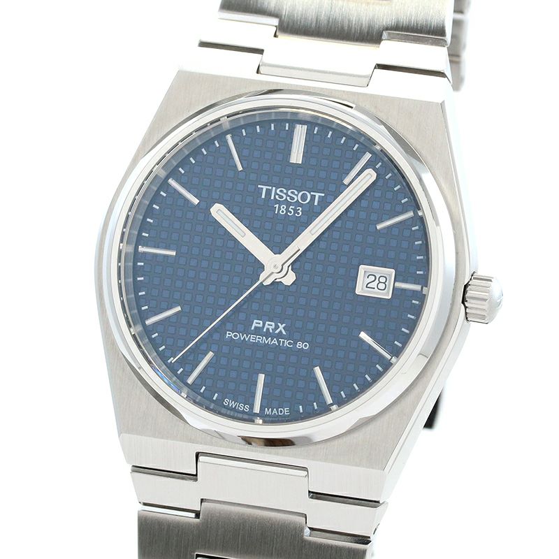 【中古】TISSOT PRX POWERMATIC 80 ティソ PRX パワーマティック80 T137.407.11.041.01 (T137407A)