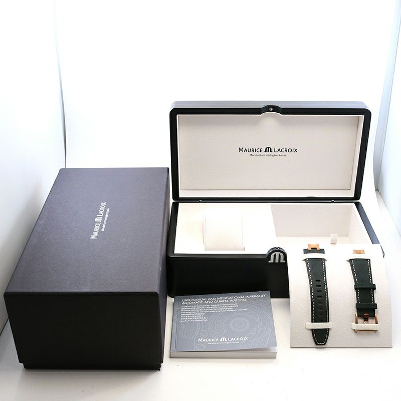 【中古】MAURICE LACROIX AIKON VENTURER BRONZE LIMITED モーリス・ラクロア アイコン ベンチュラー ブロンズ リミテッド AI6058-BRZ0B-330-2