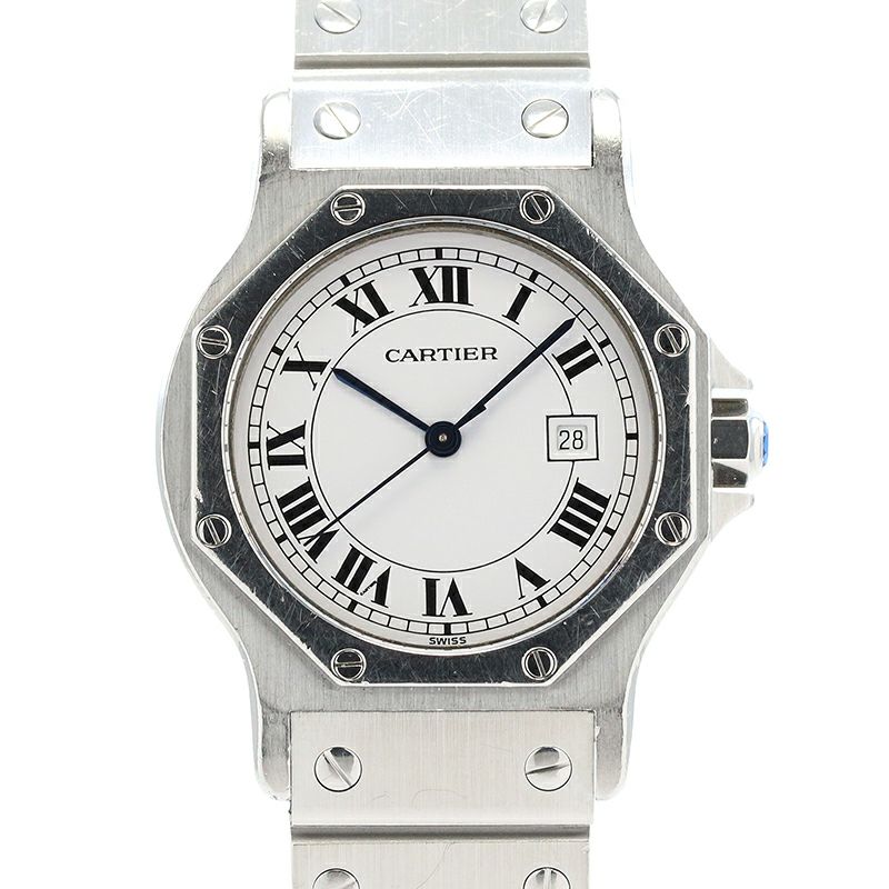 カルティエ　サントス　LM　コマ　駒　18mm　1個　Cartier 1980's カルティエ サントス・ドゥ・カルティエ LM SS Cal.2671