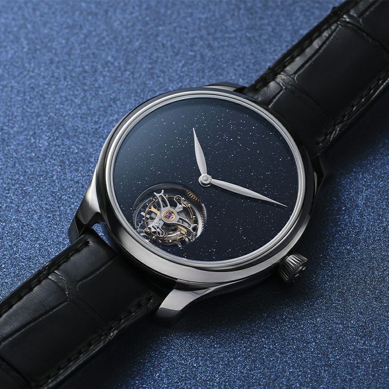 H.Moser ＆ Cie. <br>ENDEAVOUR TOURBILLON CONCEPT AVENTURINE <br>H.モーザー <br>エンデバー・トゥールビヨン コンセプト アベンチュリン <br>1804-1219