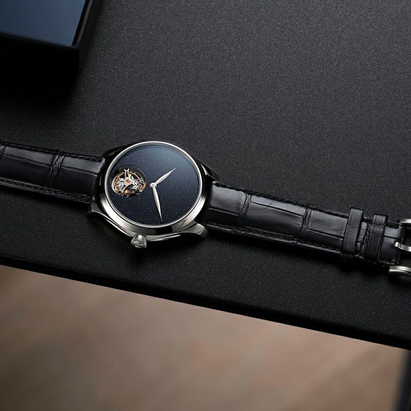 H.Moser ＆ Cie. <br>ENDEAVOUR TOURBILLON CONCEPT AVENTURINE <br>H.モーザー <br>エンデバー・トゥールビヨン コンセプト アベンチュリン <br>1804-1219