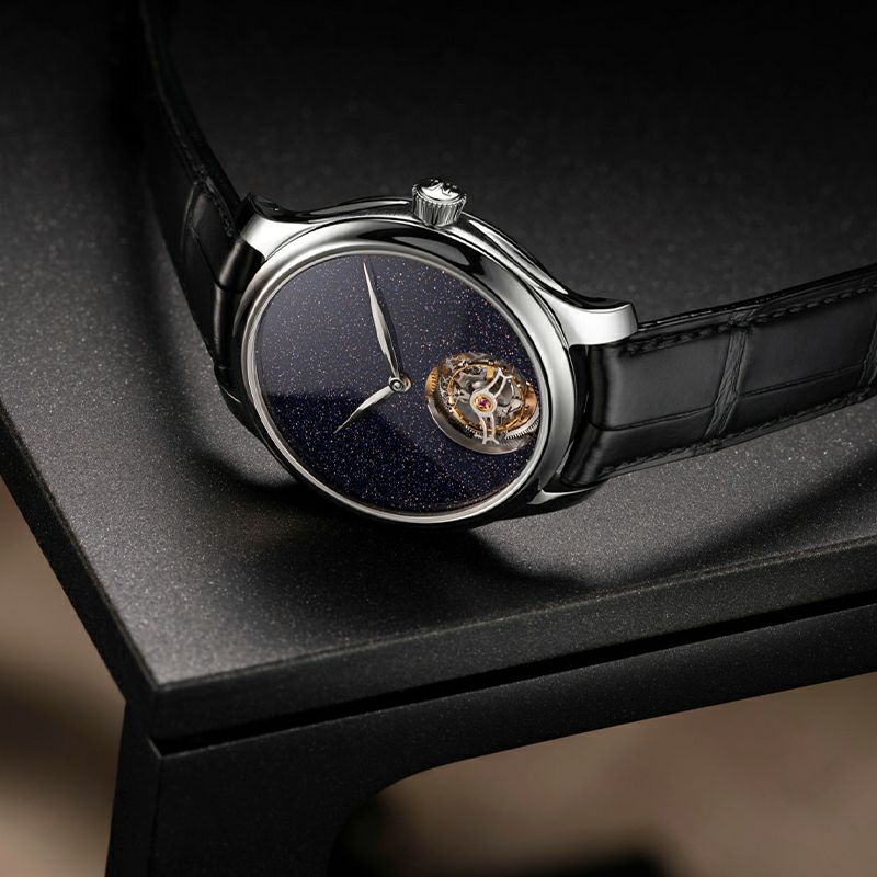 H.Moser ＆ Cie. <br>ENDEAVOUR TOURBILLON CONCEPT AVENTURINE <br>H.モーザー <br>エンデバー・トゥールビヨン コンセプト アベンチュリン <br>1804-1219