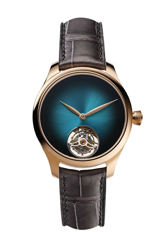 H.Moser ＆ Cie. <br>ENDEAVOUR TOURBILLON CONCEPT BLUE LAGOON <br>H.モーザー <br>エンデバー・トゥールビヨン コンセプト ブルーラグーン <br>1804-0406