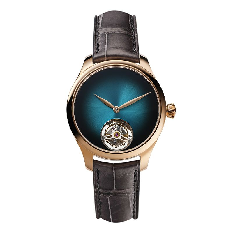 H.Moser ＆ Cie. <br>ENDEAVOUR TOURBILLON CONCEPT BLUE LAGOON <br>H.モーザー <br>エンデバー・トゥールビヨン コンセプト ブルーラグーン <br>1804-0406