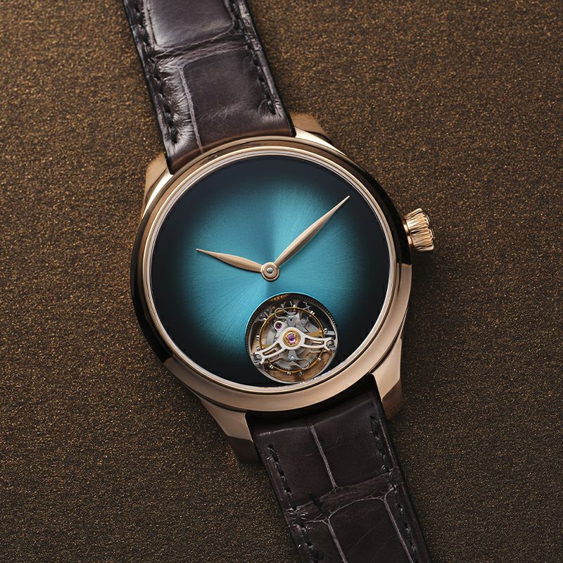 H.Moser ＆ Cie. <br>ENDEAVOUR TOURBILLON CONCEPT BLUE LAGOON <br>H.モーザー <br>エンデバー・トゥールビヨン コンセプト ブルーラグーン <br>1804-0406