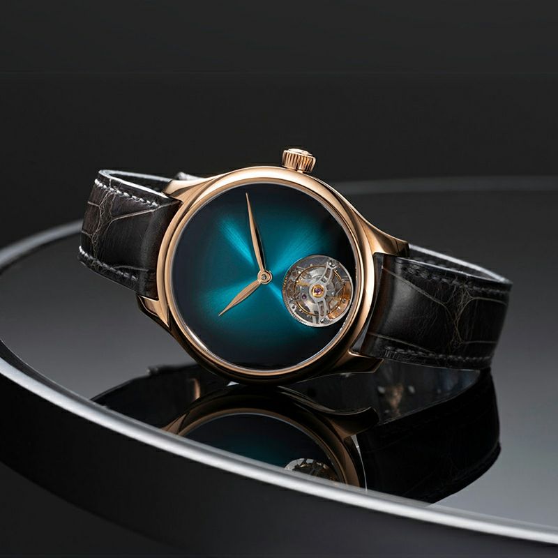 H.Moser ＆ Cie. <br>ENDEAVOUR TOURBILLON CONCEPT BLUE LAGOON <br>H.モーザー <br>エンデバー・トゥールビヨン コンセプト ブルーラグーン <br>1804-0406