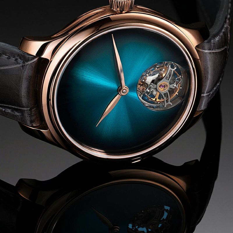 H.Moser ＆ Cie. <br>ENDEAVOUR TOURBILLON CONCEPT BLUE LAGOON <br>H.モーザー <br>エンデバー・トゥールビヨン コンセプト ブルーラグーン <br>1804-0406