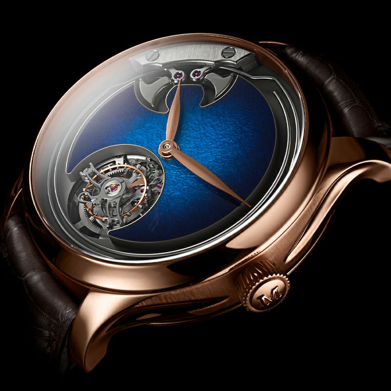H.Moser ＆ Cie. <br>ENDEAVOUR CONCEPT MINUTE REPEATER TOURBILLON AQUA BLUE <br>H.モーザー <br>エンデバー・コンセプト ミニッツリピーター トゥールビヨン アクア ブルー <br>1904-0400