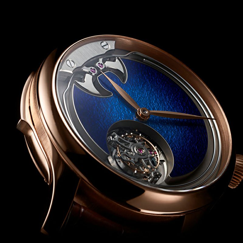 H.Moser ＆ Cie. <br>ENDEAVOUR CONCEPT MINUTE REPEATER TOURBILLON AQUA BLUE <br>H.モーザー <br>エンデバー・コンセプト ミニッツリピーター トゥールビヨン アクア ブルー <br>1904-0400