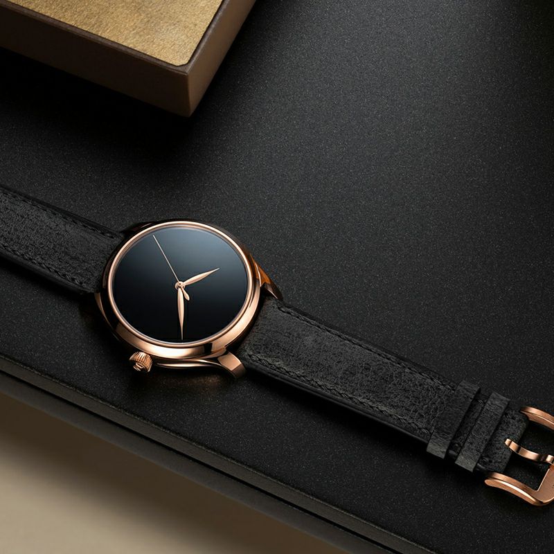 H.Moser ＆ Cie. <br>ENDEAVOUR CENTRE SECONDS CONCEPT VANTABLACK&reg; <br>H.モーザー <br>エンデバー・センターセコンド コンセプト ベンタブラック&reg; <br>1200-0412