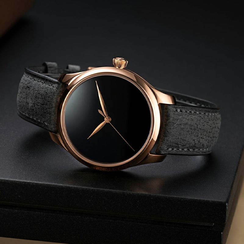 H.Moser ＆ Cie. <br>ENDEAVOUR CENTRE SECONDS CONCEPT VANTABLACK&reg; <br>H.モーザー <br>エンデバー・センターセコンド コンセプト ベンタブラック&reg; <br>1200-0412