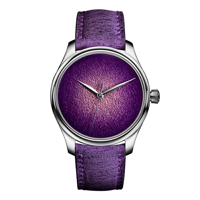H.Moser ＆ Cie. <br>ENDEAVOUR CENTRE SECONDS CONCEPT PURPLE ENAMEL <br>H.モーザー <br>エンデバー・センターセコンド コンセプト パープルエナメル <br>1201-1200
