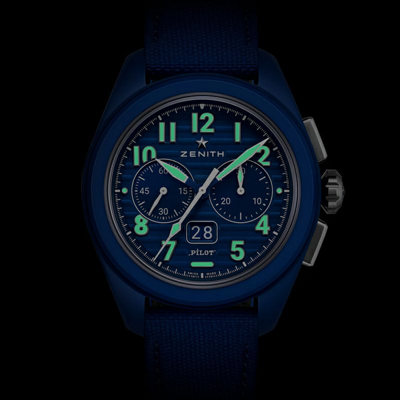 ZENITH Pilot Big Date Flyback 160th Edition ゼニス パイロット ビッグデイト フライバック 160th エディション 49.4002.3652/51.I009