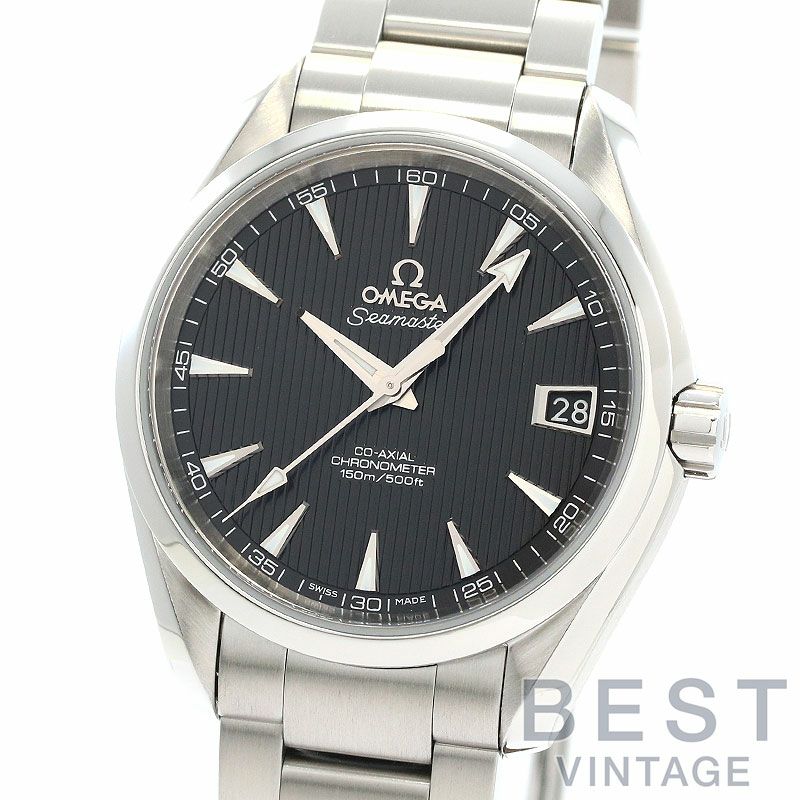 中古】OMEGA SEAMASTER AQUA TERRA 150M CO-AXIAL CHRONOMETER オメガ  