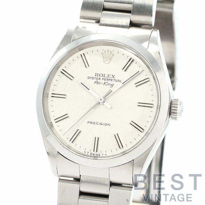 ★ROLEX Air-King 5500 ヴィンテージ オイスターパーペチュアル ROLEX【1974年製】オイスターパーペチュアル エアキング Ref