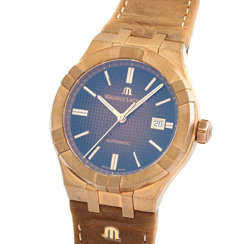 【中古】MAURICE LACROIX AIKON AUTOMATIC BRONZE LIMITED EDITION モーリス・ラクロア アイコン オートマティック ブロンズ 限定モデル AI6008-BRZ01-730-3