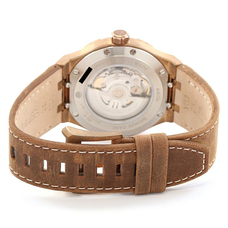 【中古】MAURICE LACROIX AIKON AUTOMATIC BRONZE LIMITED EDITION モーリス・ラクロア アイコン オートマティック ブロンズ 限定モデル AI6008-BRZ01-730-3