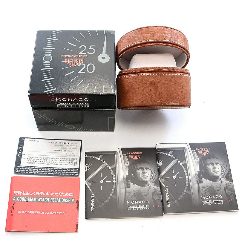 【中古】TAG HEUER MONACO CHRONOGRAPH LIMITED EDITION タグ・ホイヤー モナコ クロノグラフ リミテッドエディション CS2110.FC8119