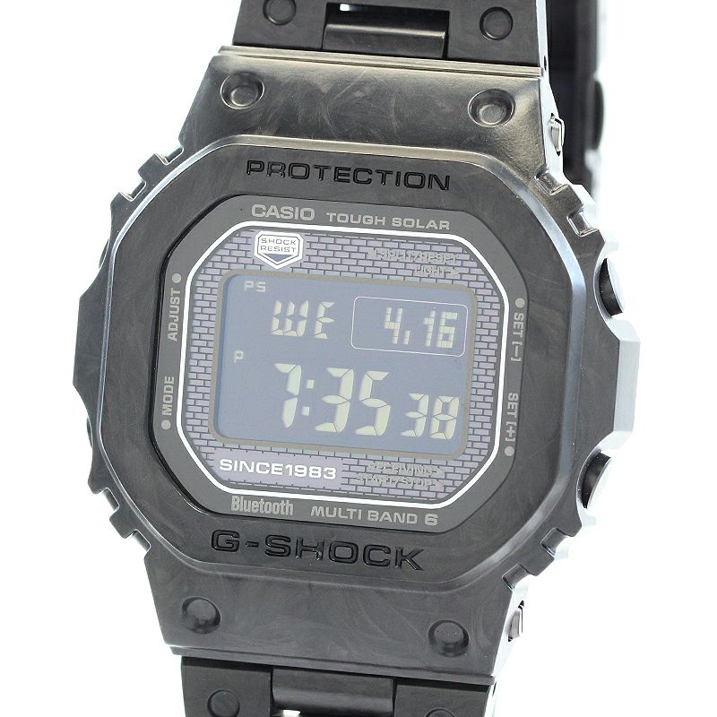 【中古】CASIO G-SHOCK 5000 SERIES 40TH ANNIVERSARY CARBON EDITION カシオ Gショック 5000シリーズ 40周年記念 カーボンエディション GCW-B5000UN-1JR