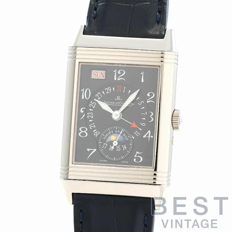 【中古】JAEGER-LECOULTRE REVERSO DATE ジャガー・ルクルト レベルソ・デイト Q273377A (270.3.36)
