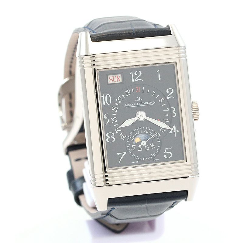 【中古】JAEGER-LECOULTRE REVERSO DATE ジャガー・ルクルト レベルソ・デイト Q273377A (270.3.36)