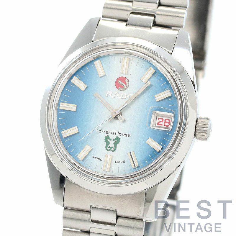 中古】RADO GREEN HORSE ラドー グリーンホース 11657-1｜ヴィンテージ 