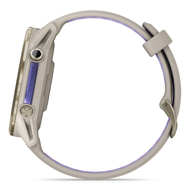 ラウンド用品・アクセサリー GARMIN Forerunner 970 French Grey/Indigo Forerunner 970 - Soft Gold Titanium with French Gray Case