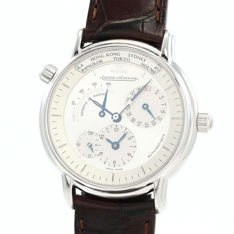 【中古】JAEGER-LECOULTRE GEOGRAPHIC ジャガー・ルクルト ジオグラフィーク QA169601 (169.6.92)