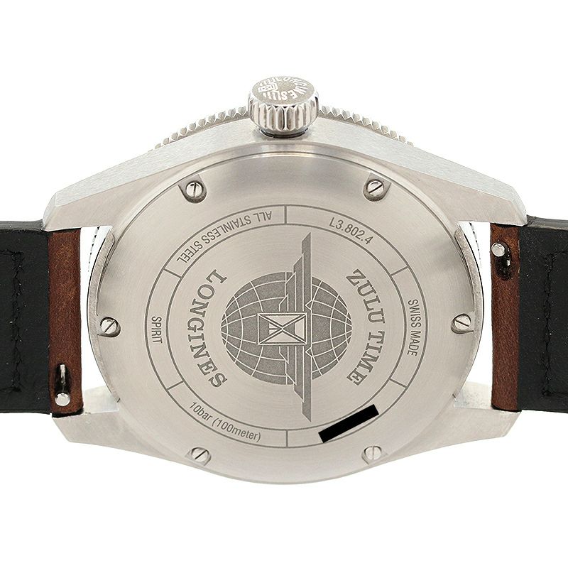 【中古】LONGINES SPIRIT ZULU TIME ロンジン スピリット ズールータイム L3.802.4.53.2