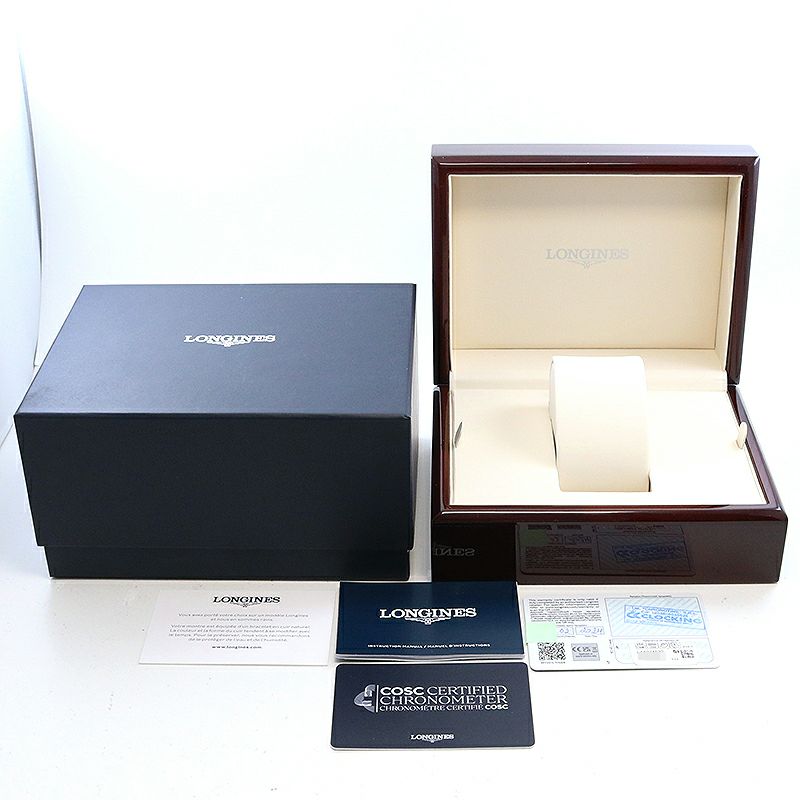 【中古】LONGINES SPIRIT ZULU TIME ロンジン スピリット ズールータイム L3.802.4.53.2