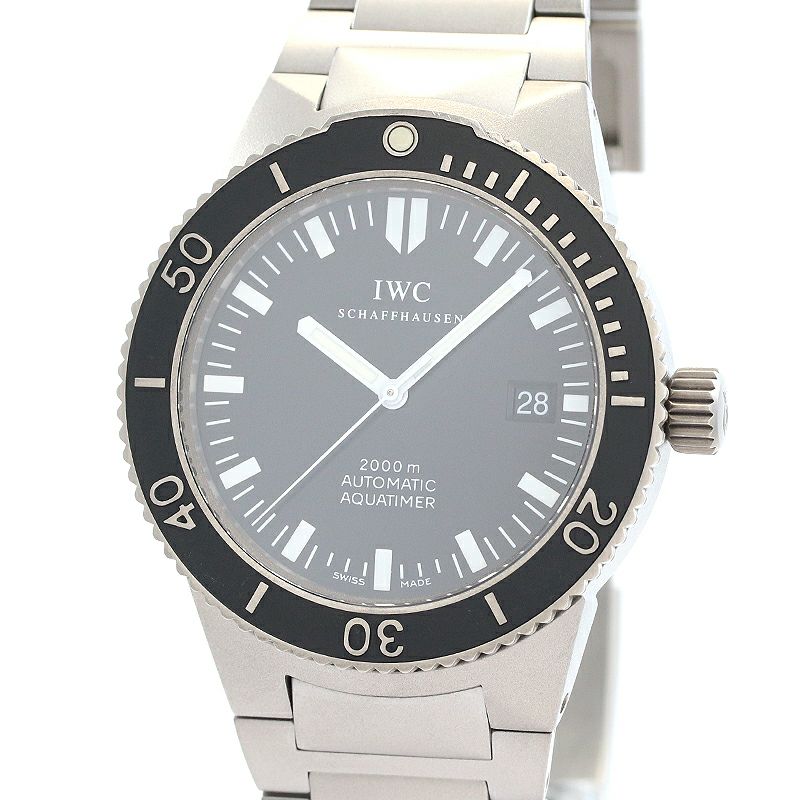 【中古】IWC GST AQUATIMER アイ・ダブリュー・シー GSTアクアタイマー 3536-001(IW353601)